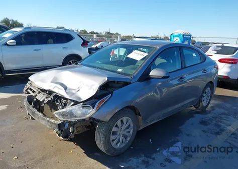 2022 Hyundai Accent Se z USA, uszkodzony, nr VIN 3KPC24A66NE186658